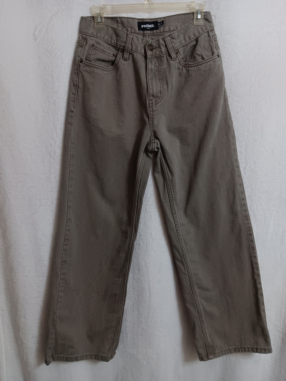 RSQ Relaxed Straight Jeans in Taupe